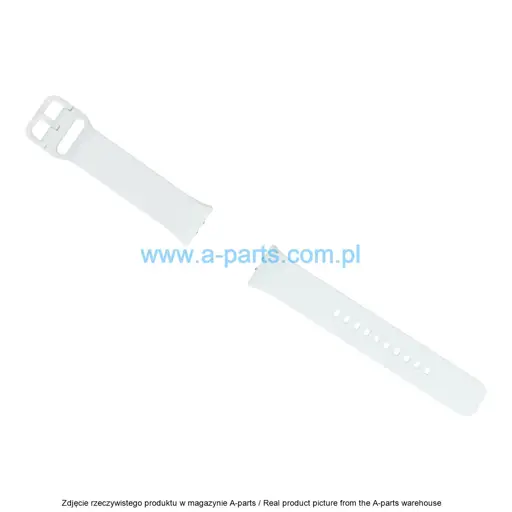 PASEK Z KLAMRĄ DO SAMSUNG R390 GALAXY FIT 3 SREBRNA GH81-25533A  (ORYGINALNY)
