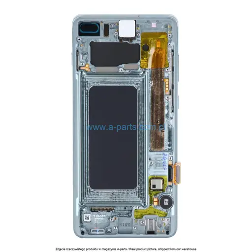 WYŚWIETLACZ LCD + EKRAN DOTYKOWY SAMSUNG G975 GALAXY S10 PLUS ZIELONY GH82-18834E | GH82-18849E (ORYGINALNY)