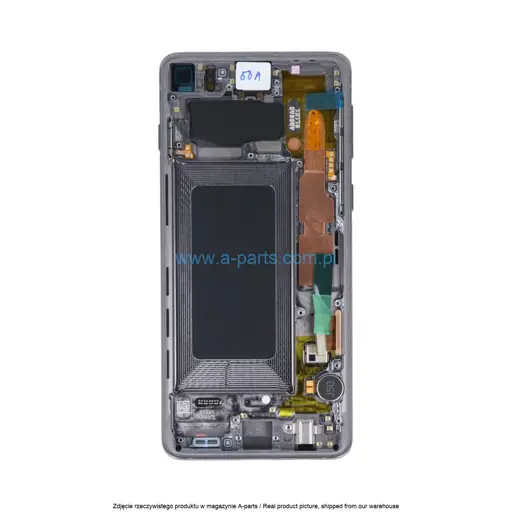 WYŚWIETLACZ LCD + EKRAN DOTYKOWY SAMSUNG G973 GALAXY S10 CZARNY GH82-18835A | GH82-18850A | GH82-18854A | GH82-18860A (ORYGINALNY)