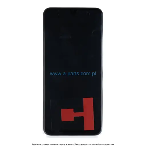 WYŚWIETLACZ LCD + EKRAN DOTYKOWY SAMSUNG A50 SM-A505 - CZARNY - GH82-19204A | GH82-19289A | GH82-19713A | GH82-19714A (ORYGINALNY ODNOWIONY SERVICE PACK)