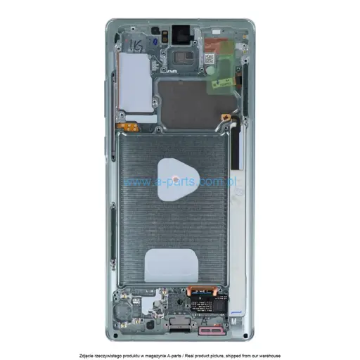 WYŚWIETLACZ LCD + EKRAN DOTYKOWY SAMSUNG N980 / N981 GALAXY NOTE20 4G / 5G ZIELONY GH82-23495C | GH82-23733C (ORYGINALNY)