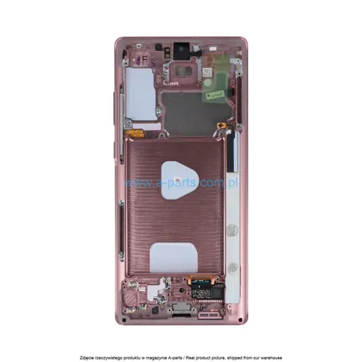 WYŚWIETLACZ LCD + EKRAN DOTYKOWY SAMSUNG N980 / N981 GALAXY NOTE20 4G / 5G BRĄZOWY GH82-23495B | GH82-23733B (ORYGINALNY)