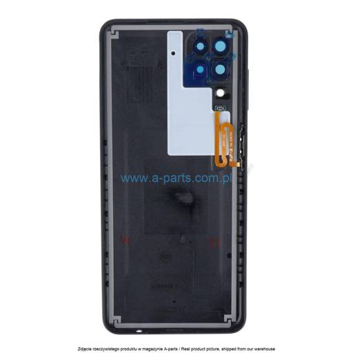 KLAPKA BATERII SAMSUNG A12 SM-A125 - CZARNA - GH82-24487A ( ORYGINALNA )