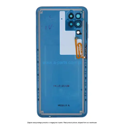 KLAPKA BATERII SAMSUNG A12 SM-A125 - NIEBIESKA - GH82-24487C ( ORYGINALNA )