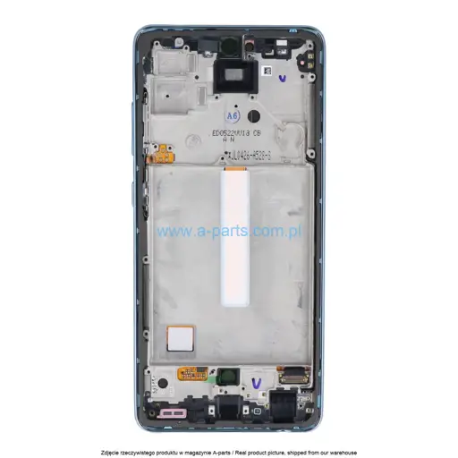 WYŚWIETLACZ LCD + EKRAN DOTYKOWY SAMSUNG A525 / A526 GALAXY A52 4G / A52 5G NIEBIESKI GH82-25524B | GH82-25526B | GH82-25754B (ORYGINALNY)