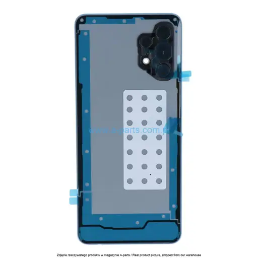 KLAPKA BATERII SAMSUNG A32 4G SM-A325 - NIEBIESKA - GH82-25545C ( ORYGINALNA )