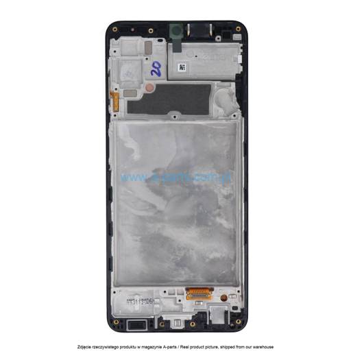 WYŚWIETLACZ LCD + EKRAN DOTYKOWY SAMSUNG A22 SM-A225 - CZARNY - GH82-25944A | GH82-26047A (ASSEMBLED)