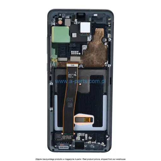 WYŚWIETLACZ LCD + EKRAN DOTYKOWY SAMSUNG S20 ULTRA SM-G988 - BLACK - GH82-22271A | GH82-26032A | GH82-26033A (ASSEMBLED)