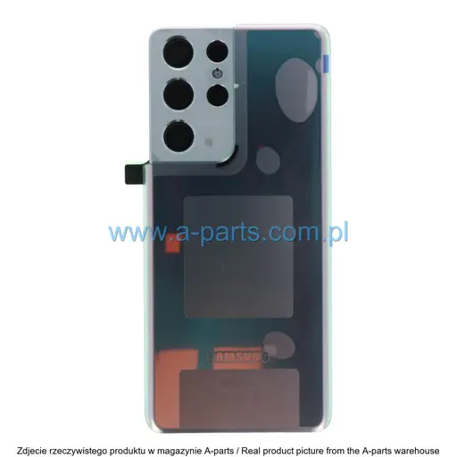 KLAPKA BATERII SAMSUNG GALAXY S21 ULTRA 5G DUAL SIM - SREBRNA - GH82-27283B ( ORYGINALNA )