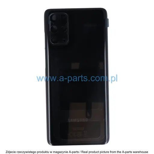 KLAPKA BATERII SAMSUNG G986 GALAXY S20 PLUS 5G - CZARNA - GH82-27287A ( ORYGINALNA )