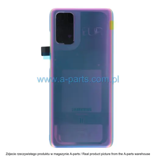 KLAPKA BATERII SAMSUNG G986 GALAXY S20 PLUS 5G - PURPUROWA - GH82-27287K ( ORYGINALNA )