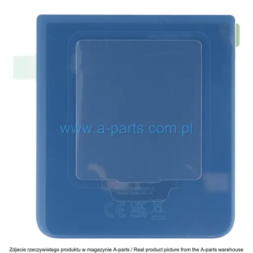 KLAPKA BATERII SAMSUNG F711 GALAXY Z FLIP 3 - NIEBIESKA - GH82-27364H ( ORYGINALNA )
