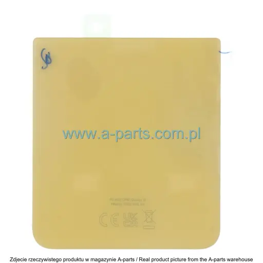 KLAPKA BATERII SAMSUNG F711 GALAXY Z FLIP 3 - ŻÓŁTA - GH82-27364L ( ORYGINALNA )
