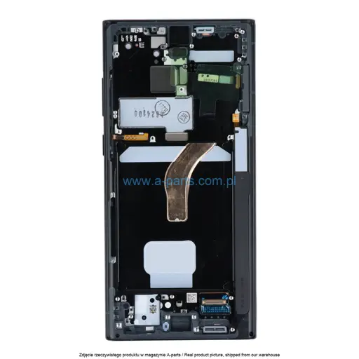 WYŚWIETLACZ LCD + EKRAN DOTYKOWY SAMSUNG S908 GALAXY S22 ULTRA GRAFITOWY GH82-27488E | GH82-27489E (ORYGINALNY)