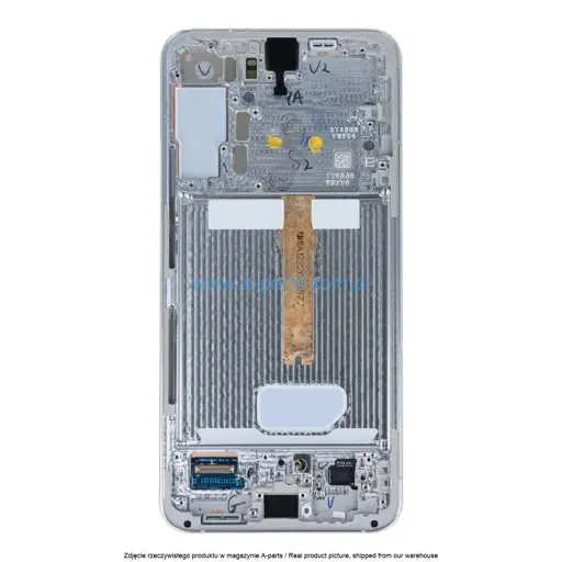 WYŚWIETLACZ LCD + EKRAN DOTYKOWY SAMSUNG S906 GALAXY S22 PLUS BIAŁY GH82-27500B | GH82-27501B (ORYGINALNY)