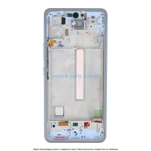 WYŚWIETLACZ LCD + EKRAN DOTYKOWY SAMSUNG A536 GALAXY A53 5G NIEBIESKI GH82-28024C | GH82-28025C (ORYGINALNY)