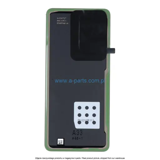 KLAPKA BATERII SAMSUNG A33 5G SM-A336 - CZARNA - GH82-28042A ( ORYGINALNA )
