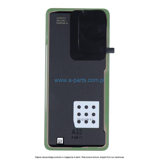 KLAPKA BATERII SAMSUNG A33 5G SM-A336 - CZARNA - GH82-28042A ( ORYGINALNA )