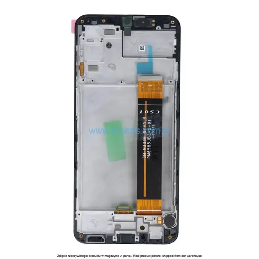 WYŚWIETLACZ LCD + EKRAN DOTYKOWY SAMSUNG A235 GALAXY A23 4G 2022 CZARNY GH82-28563A | GH82-28657A (ORYGINALNY)