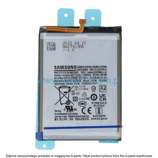 BATERIA SAMSUNG M52 5G SM-M526 EB-BM526ABY 5000MAH GH82-29731A | GH82-28564A (ORYGINALNA)
