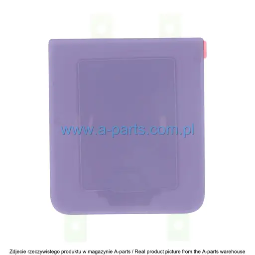 KLAPKA BATERII SAMSUNG F721 GALAXY Z FLIP 4 5G - FIOLETOWA - GH82-29298B ( ORYGINALNA )