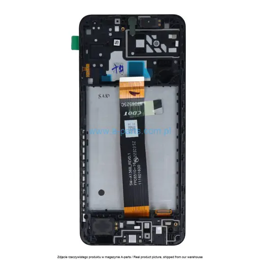 WYŚWIETLACZ LCD + EKRAN DOTYKOWY SAMSUNG A047 GALAXY A04S CZARNY GH82-29805A | GH82-29806A (ORYGINALNY)