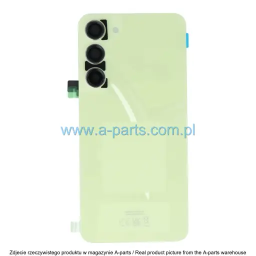 KLAPKA BATERII SAMSUNG S916 GALAXY S23 PLUS - LIMONKOWA - GH82-30388H ( ORYGINALNA )
