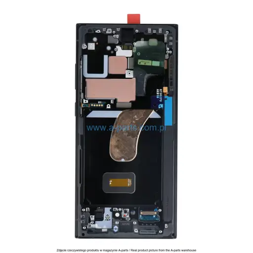 WYŚWIETLACZ LCD + EKRAN DOTYKOWY SAMSUNG S918 GALAXY S23 ULTRA GRAFITOWY GH82-30465E | GH82-30466E (ORYGINALNY)