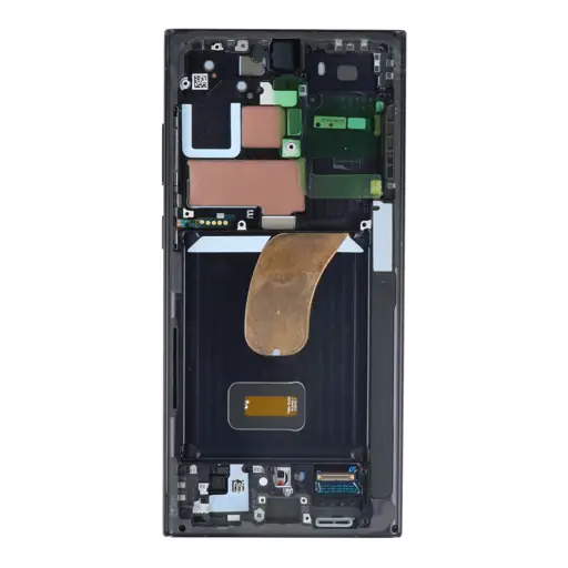 WYŚWIETLACZ LCD + EKRAN DOTYKOWY SAMSUNG S918 GALAXY S23 ULTRA CZARNY GH82-30465A | GH82-30466A (ORYGINALNY)