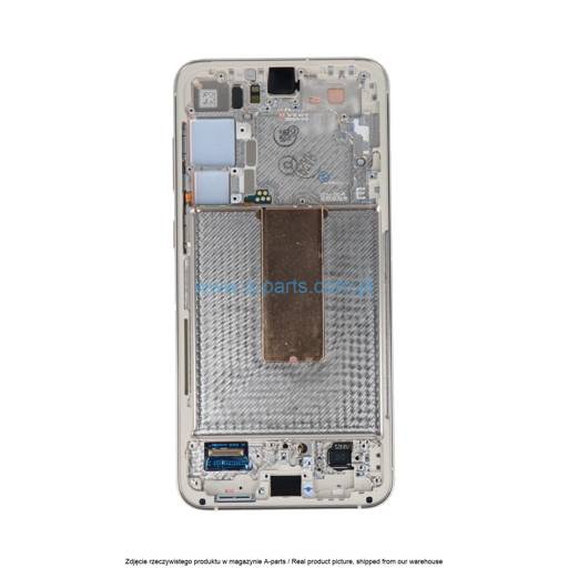 WYŚWIETLACZ LCD + EKRAN DOTYKOWY SAMSUNG S916 GALAXY S23 PLUS KREMOWY GH82-30476B | GH82-30477B (ORYGINALNY)
