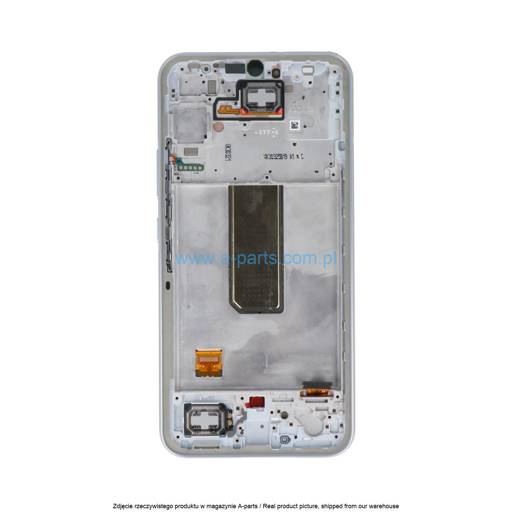 WYŚWIETLACZ LCD + EKRAN DOTYKOWY SAMSUNG A34 5G SM-A346 - SREBRNY - GH82-31200B | GH82-31201B (ASSEMBLED)