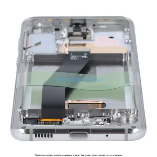 WYŚWIETLACZ LCD + EKRAN DOTYKOWY SAMSUNG G980 / G981 GALAXY S20 4G / 5G BIAŁY GH82-22123B | GH82-22131B | GH82-31433B (ORYGINALNY)