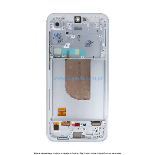 WYŚWIETLACZ LCD + EKRAN DOTYKOWY SAMSUNG S23 FE SM-S711 - BIAŁY - GH82-32854B ( ASSEMBLED)