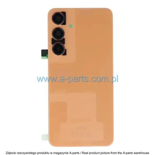 KLAPKA BATERII SAMSUNG GALAXY S24 PLUS - POMARAŃCZOWA - GH82-33275G ( ORYGINALNA )