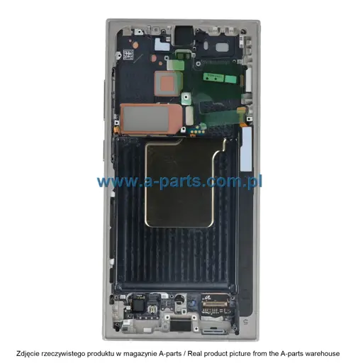 WYŚWIETLACZ LCD + EKRAN DOTYKOWY SAMSUNG S24 ULTRA SM-S928 - TITAN GREY ORANGE VIOLET - GH82-33396A (ASSEMBLED)