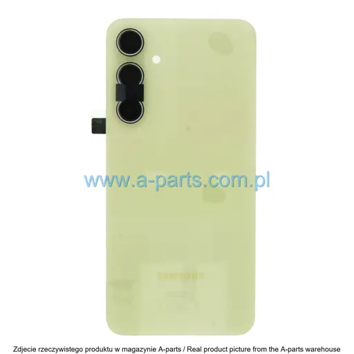 KLAPKA BATERII SAMSUNG A356 GALAXY A35 5G - ŻÓŁTA - GH82-33986D ( ORYGINALNA )