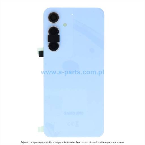 KLAPKA BATERII OBUDOWA SAMSUNG S721 GALAXY S24 FE 5G - NIEBIESKA - GH82-35832E ( ORYGINALNA )