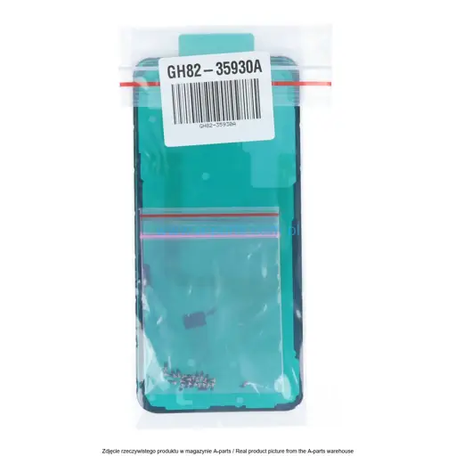 ZESTAW TAŚM MONTAŻOWYCH FOLII KLEJĄCYCH DO WYŚWIETLACZA LCD BEZ RAMKI SAMSUNG S24 FE SM-S721 - GH82-35930A ( ORYGINALNY )