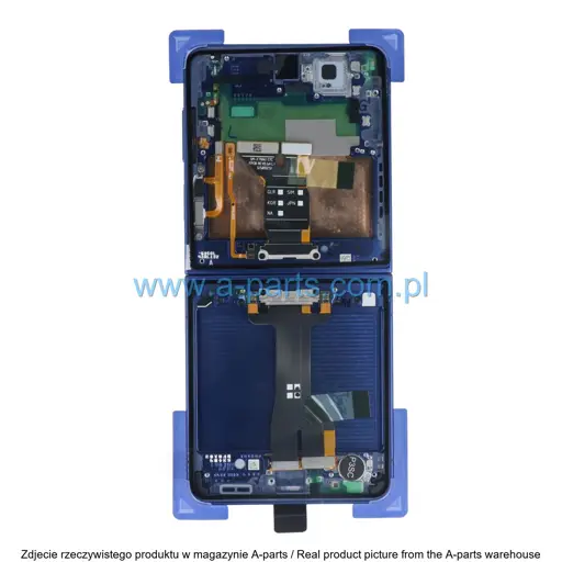 WYŚWIETLACZ LCD + EKRAN DOTYKOWY SAMSUNG GALAXY Z FLIP 7 F766 - NIEBIESKI - GH82-37581A (WEWNĘTRZNY) (ORYGINALNY)