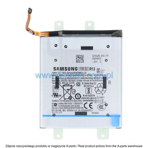 BATERIA SAMSUNG S25 FE SM-S731 EB-BS936ABE 4900MAH GH82-38432A (ORYGINALNA)