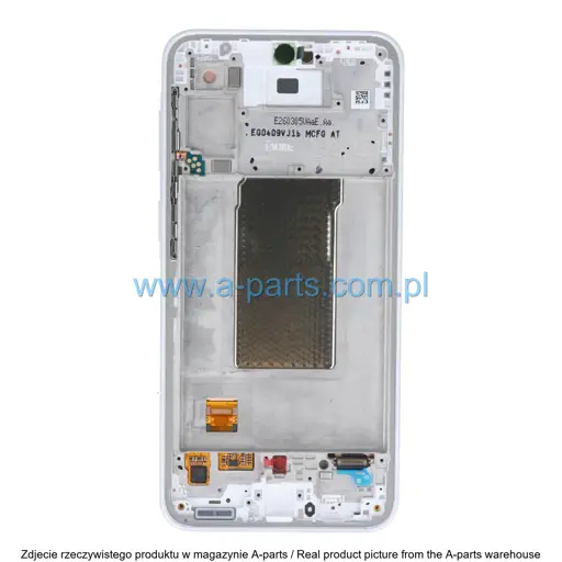 WYŚWIETLACZ LCD + EKRAN DOTYKOWY SAMSUNG A376 GALAXY A37 5G BIAŁY GH82-39232C (ORYGINALNY)