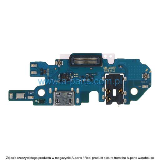 GNIAZDO ŁADOWANIA PŁYTKA USB SAMSUNG GALAXY A10 SM-A105 WERSJA NIEEUROPEJSKA GH96-12549A (ORYGINALNE)
