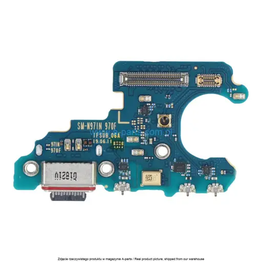 GNIAZDO ŁADOWANIA PŁYTKA USB SAMSUNG GALAXY NOTE 10 SM-N970 GH96-12781A (ORYGINALNE)