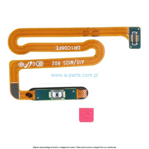 TAŚMA CZYTNIK LINII PAPILARNYCH SAMSUNG A12 SM-A125 SM-A127 - NIEBIESKI - GH96-14087D ( ORYGINALNA )