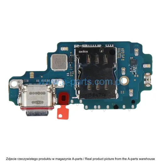 GNIAZDO ŁADOWANIA PŁYTKA USB SAMSUNG GALAXY S22 ULTRA SM-S908 WERSJA USA GH96-14555A (ORYGINALNE)