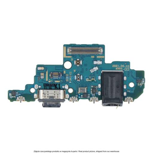 GNIAZDO ŁADOWANIA PŁYTKA USB SAMSUNG GALAXY A52 S SM-A528 WERSJA K1 GH96-14724A (ORYGINALNE)