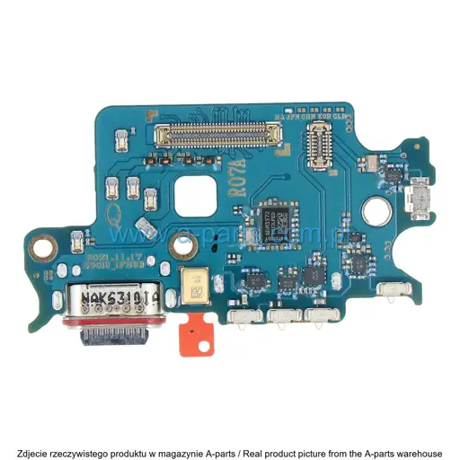 GNIAZDO ŁADOWANIA PŁYTKA USB SAMSUNG GALAXY S22 5G SM-S901 WERSJA USA GH96-14758A (ORYGINALNE)