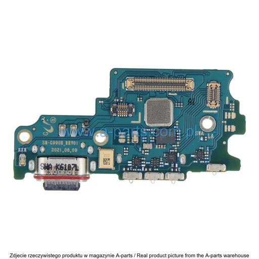 GNIAZDO ŁADOWANIA PŁYTKA USB SAMSUNG GALAXY S21 FE SM-G990 WERSJA GLOBAL GH96-14826A (ORYGINALNE)