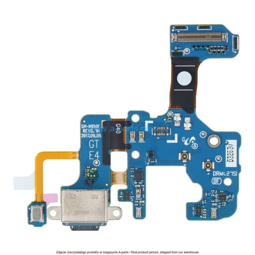 GNIAZDO ŁADOWANIA PŁYTKA USB SAMSUNG GALAXY NOTE 8 SM-N950 SM-N950FD GH97-21067A (ORYGINALNE)