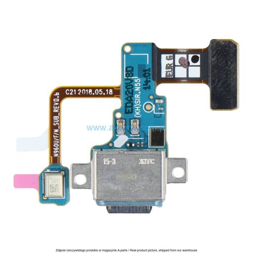 GNIAZDO ŁADOWANIA PŁYTKA USB SAMSUNG GALAXY NOTE 9 SM-N960 GH97-22278A (ORYGINALNE)
